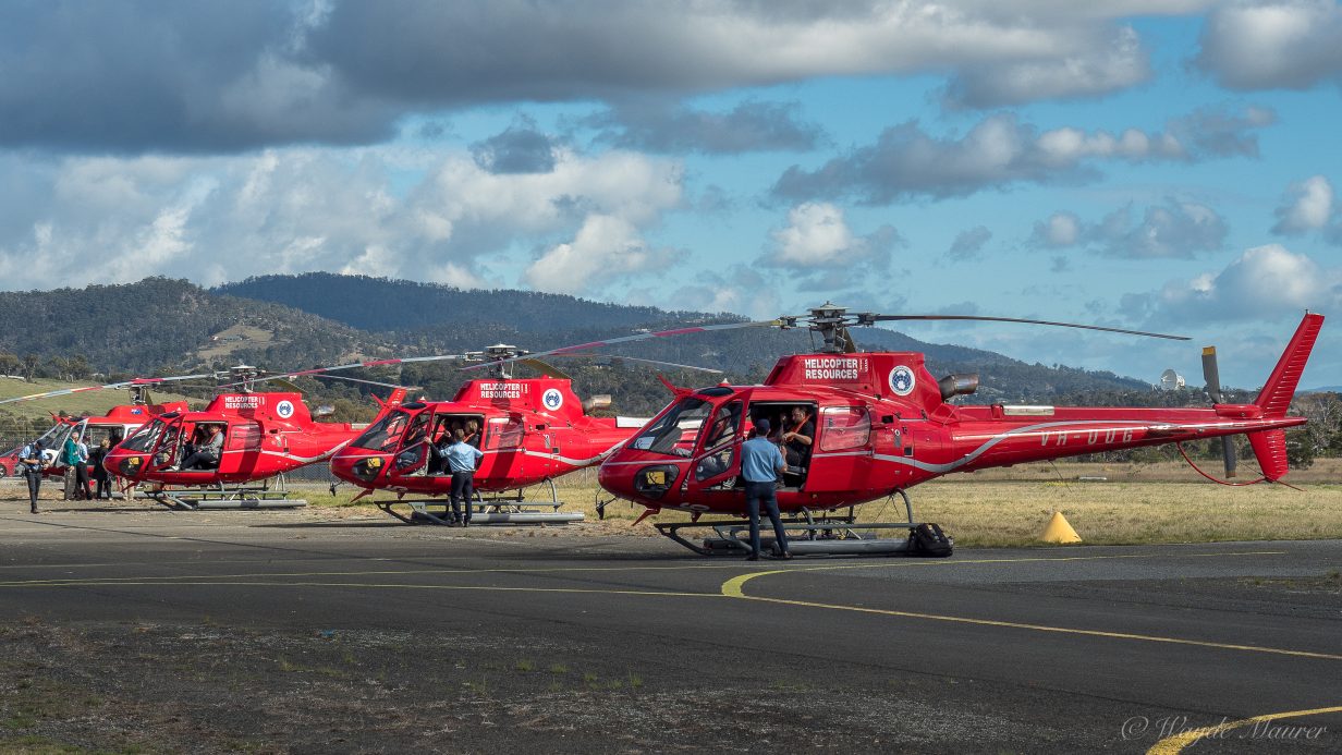 Helicopter Resources Business Events Tasmania
